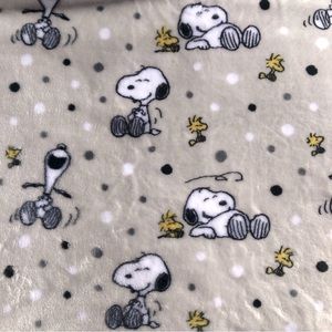 Snoopy Peanut Velvet Throw Blanket NEW
